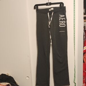 AERO Charcoal Sweatpants with Drawstring
